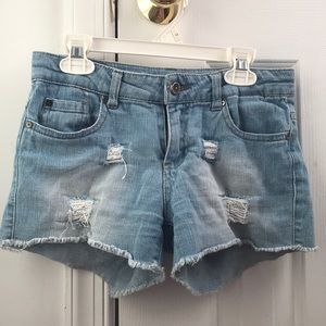 Kids jean shorts